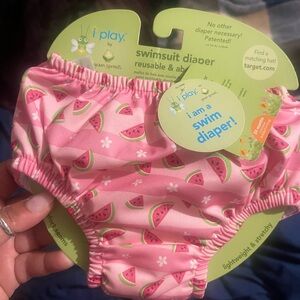 Reusable swim diaper
